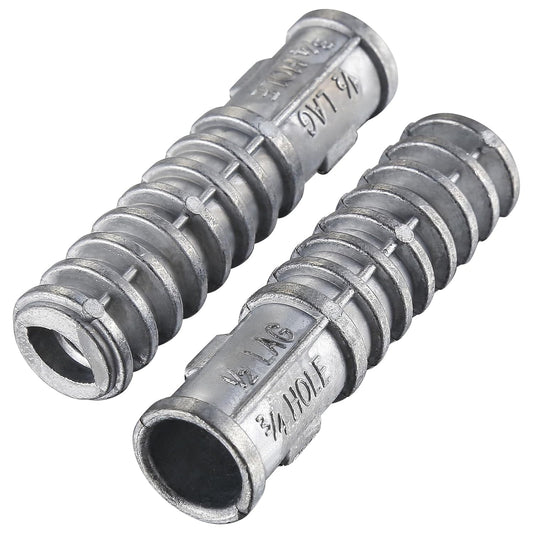 Wensilon(50pcs) 1/2 * 3 Lag Shield Anchor Long Zinc Alloy Bolts Concrete Anchors, Zinc Alloy Masonry Anchors Hole