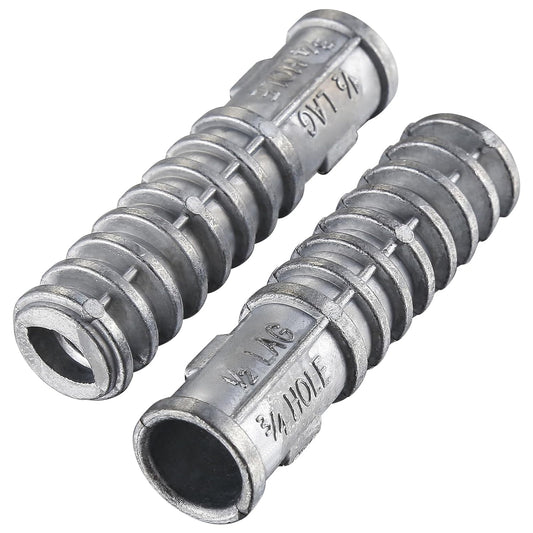 Wensilon(100pcs) 1/4 * 1-1/2 Lag Shield Anchor Long Zinc Alloy Bolts Concrete Anchors, Zinc Alloy Masonry Anchors Hole